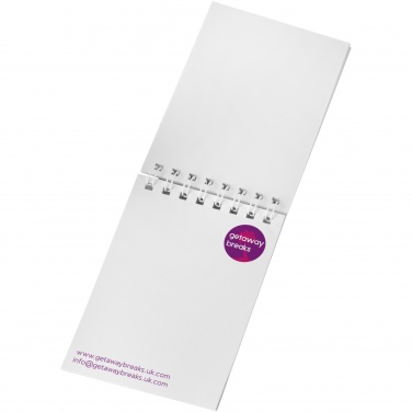 Logo trade liikelahja kuva: Desk-Mate® kierremuistikirja, A7