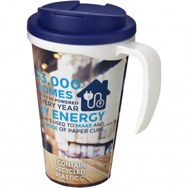 Logo trade mainoslahja kuva: Brite-Americano® Grande 350 ml muki, läikyttämätön kansi