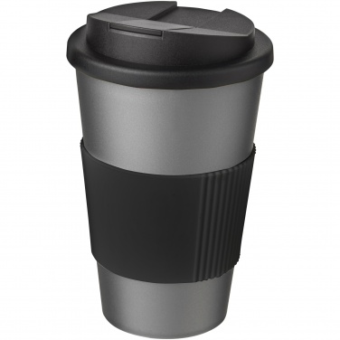 Logo trade mainoslahja kuva: Americano® 350 ml muki, läikyttämätön kansi, grippi