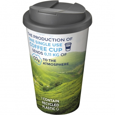 Logo trade mainoslahjat tuotekuva: Brite-Americano® 350 ml muki, läikyttämätön kansi
