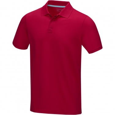Logo trade mainoslahjat ja liikelahjat kuva: Graphite short sleeve men’s organic polo