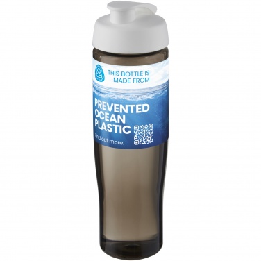 Logo trade liikelahja kuva: H2O Active® Eco Tempo 700 ml:n urheilujuomapullo läppäkannella