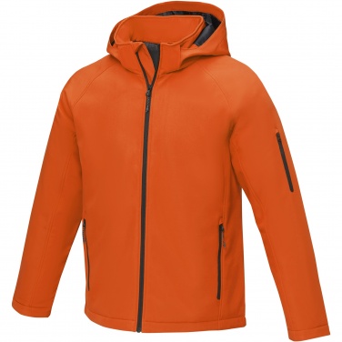 Logo trade mainoslahja ja liikelahja tuotekuva: Notus miesten topattu softshell-takki