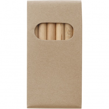 Logotrade mainostuote tuotekuva: Artemaa 6-osainen puuvärikynäsetti