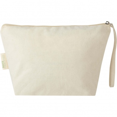 Logotrade liikelahja tuotekuva: Orissa 180 g/m² organic large accessory pouch 3L