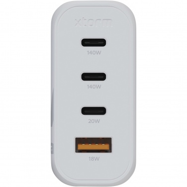 Logotrade liikelahja mainoslahja kuva: Xtorm XEC140 GaN²Ultra 140 W -seinälaturi