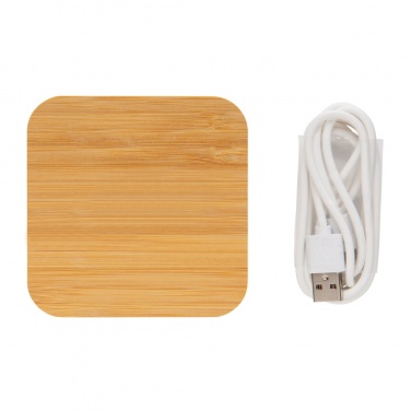 Logotrade mainostuotet kuva: 5W bambulaturi USB:llä