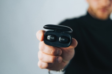 Logotrade mainoslahja tuotekuva: Urban Vitamin Palm Springs RCS ENC nappikuulokkeet