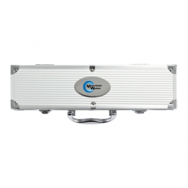 Logo trade mainoslahjat tuotekuva: 3 kpl BBQ-setti alumiinirasiassa