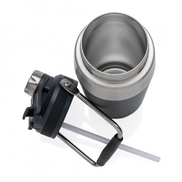 Logo trade mainostuotet tuotekuva: Tyhiöpullo kaksoistoimintoisella kannella 500ml