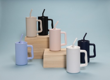 Logo trade liikelahjat tuotekuva: Cube RCS -sertifioitu muki kierrätetystä teräksestä 800ml