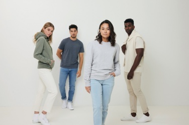 Logo trade mainostuotet tuotekuva: Iqoniq Torres värjäämätön huppari kierrätetystä puuvillasta