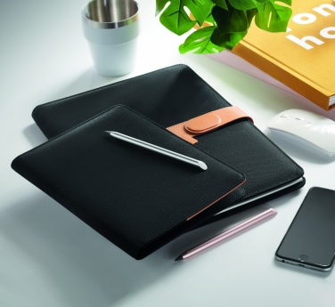 Logo trade liikelahja kuva: A4 RPET-konferenssikansio