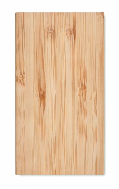 Logo trade liikelahjat tuotekuva: Bambu varavirtalähde 4000 mAh ARENA SOLA