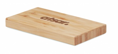 Logo trade mainoslahjat tuotekuva: Bambu varavirtalähde 4000 mAh ARENA SOLA