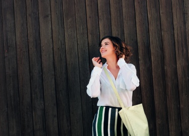 Logotrade mainoslahja ja liikelahja kuva: Olkalaukku puuvillaa 140gr/m²