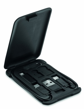 Logo trade liikelahjat tuotekuva: Puhelinkaapelisarja 3-in-1