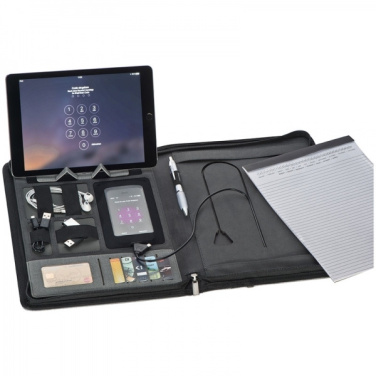 Logo trade liikelahjat mainoslahjat kuva: A4-kansio, jossa virtapankki Elda