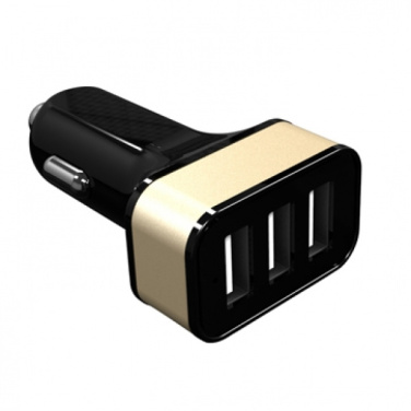 Logo trade liikelahja kuva: Autolaturi 3 USB-portilla