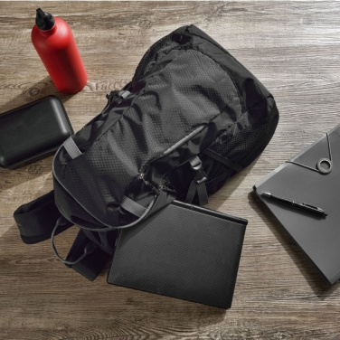 Logotrade mainostuote tuotekuva: Reppu ORIZABA Schwarzwolf