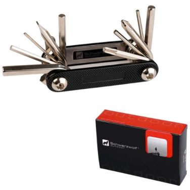 Logo trade mainoslahja ja liikelahja tuotekuva: Pyöräilysetti TIBESTI Schwarzwolf