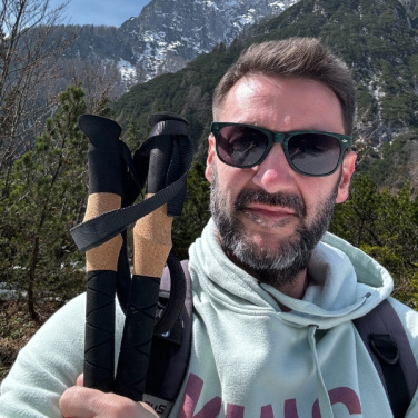 Logo trade liikelahjat tuotekuva: Vaellussauvat DENALI Schwarzwolf