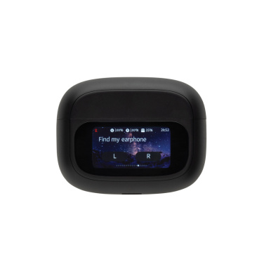 Logo trade mainoslahja kuva: Airtune RCS ANC-kuulokkeet, joissa on kosketusnäyttö