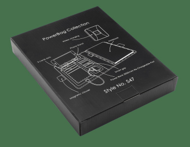 Logo trade mainoslahja kuva: HERMANO Power Bank Organizer 54713000