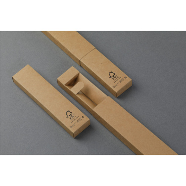 Logotrade mainoslahjat ja liikelahjat tuotekuva: Gift Box Kraft Paper -lahjapakkaus