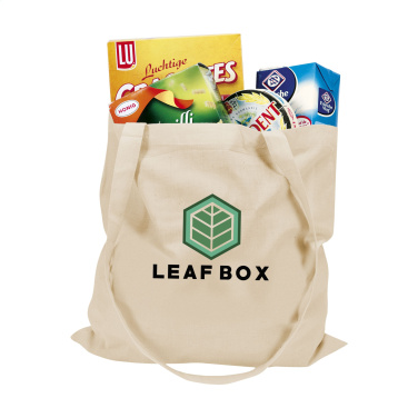 Logo trade liikelahjat mainoslahjat kuva: ShoppyBag (100 g/m²) pitkäkahvainen puuvillakassi