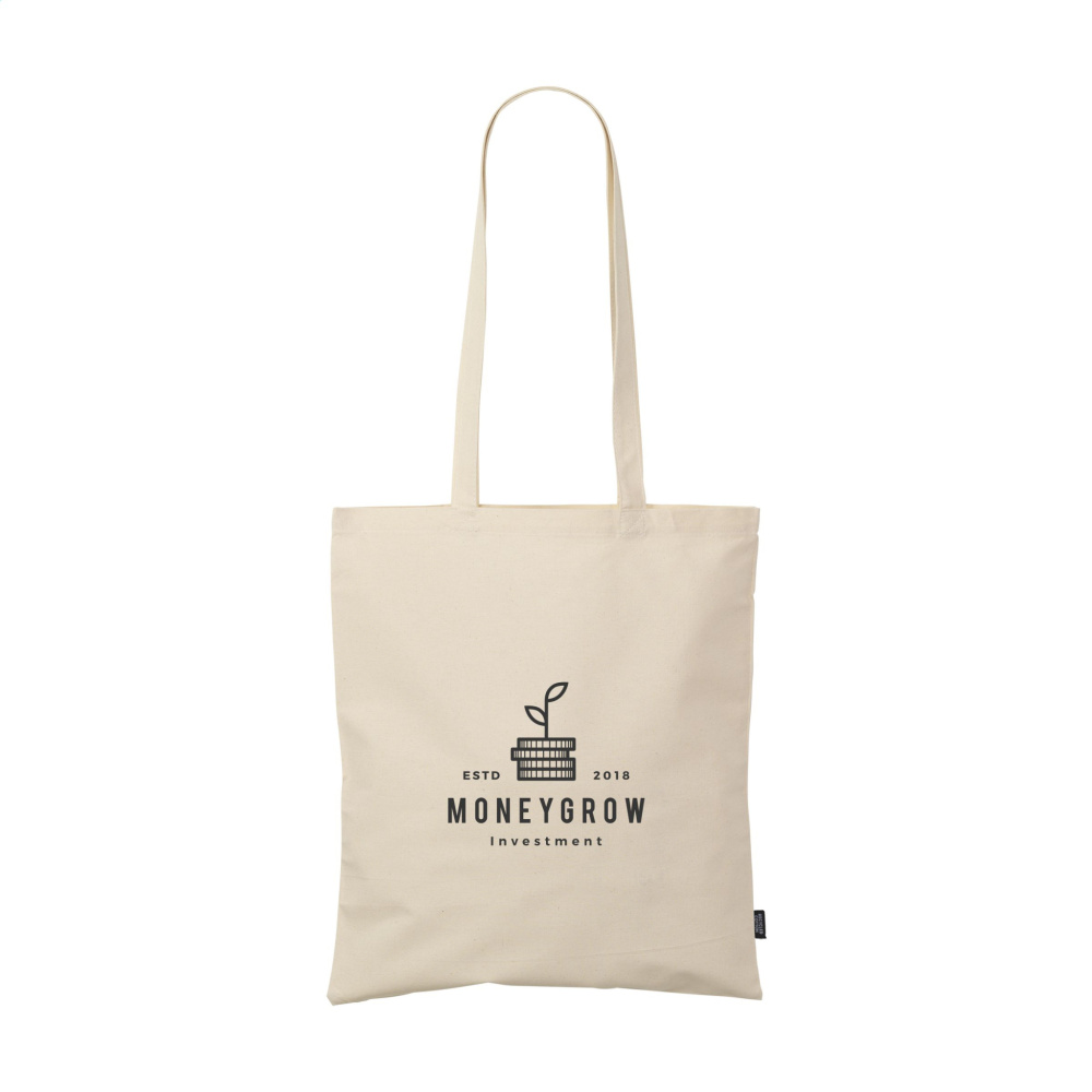 Logotrade mainoslahja tuotekuva: ShoppyBag GRS kierrätetty puuvilla (180 g/m²)