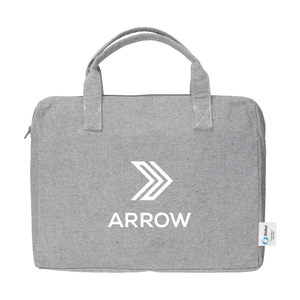 Logo trade mainostuotet tuotekuva: Wolkat Casablanca 15,6 tuuman kierrätetty tekstiili kannettavan tietokoneen laukku