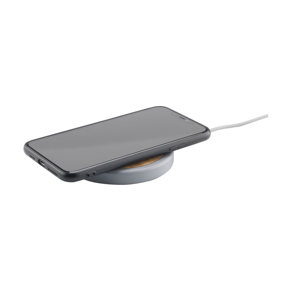 Logotrade liikelahja mainoslahja kuva: Lidos Stone ECO 10W langaton laturi