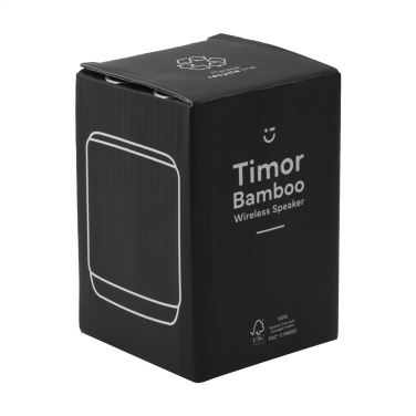 Logotrade mainoslahjat kuva: Timor Bamboo langaton kaiutin