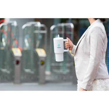 Logotrade mainoslahjat kuva: Rhino RCS Kierrätetty teräskuppi 900 ml