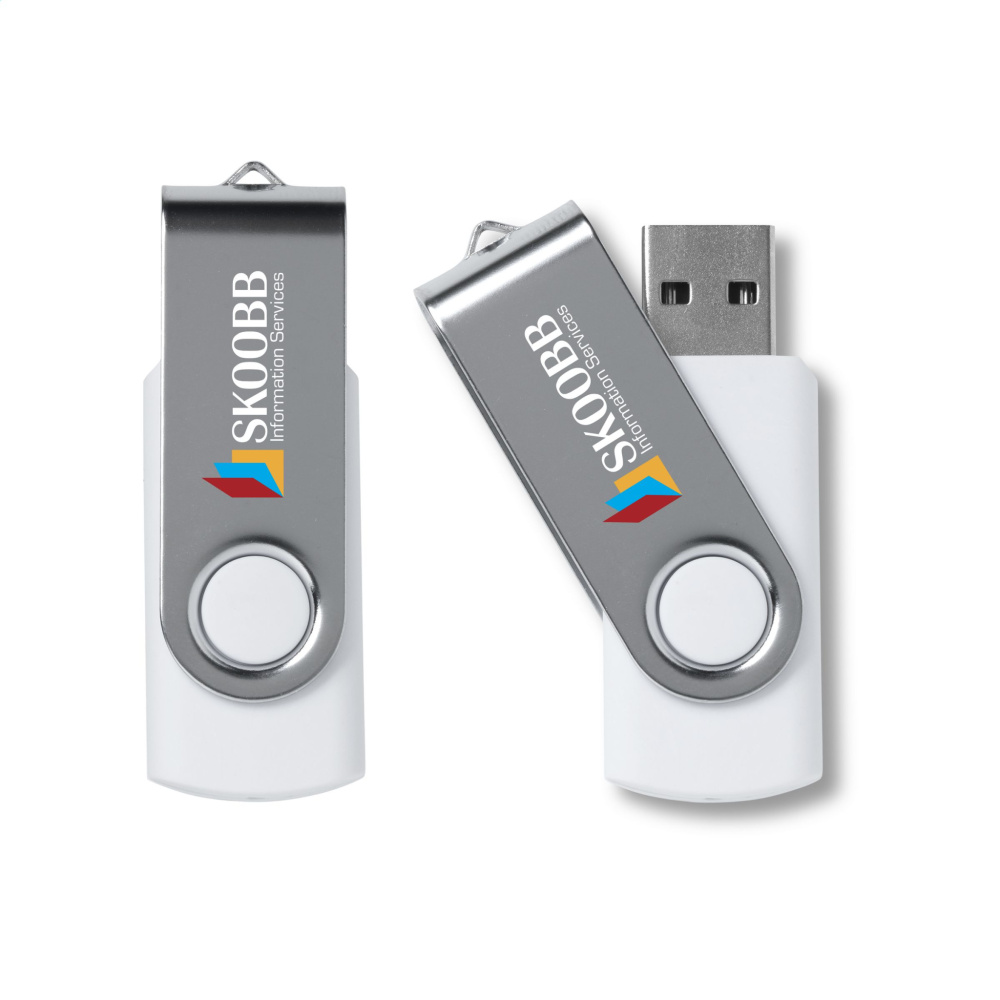 Logotrade mainoslahja tuotekuva: USB Twist 8GB