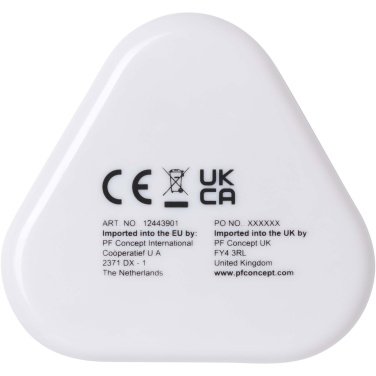 Logo trade mainoslahja ja liikelahja tuotekuva: Rebel kuulokkeet kierrätysmuovisella säilytysrasialla