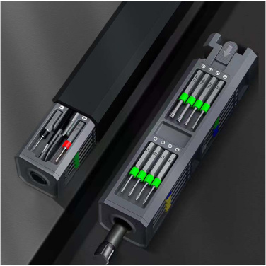 Logo trade liikelahjat tuotekuva: SCX.design T20 30-osainen ruuvimeisseli- ja korjaussetti alumiinikotelossa