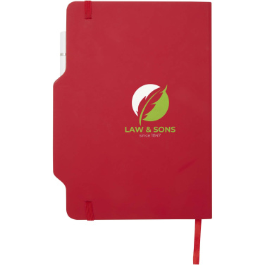 Logo trade mainoslahja kuva: Nexus kovakantinen A5-muistivihko kuulakärki- ja lyijykynällä