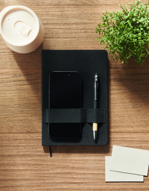 Logotrade mainostuotet kuva: A5 RPET muistikirja kynällä