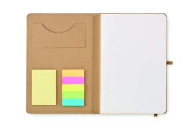 Logotrade mainoslahjat ja liikelahjat tuotekuva: A5 muistikirja kierrätyspaperis