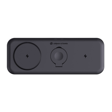 Logotrade liikelahjat kuva: Urban Vitamin Torrance 3 in 1 magneettinen 15 W laturi