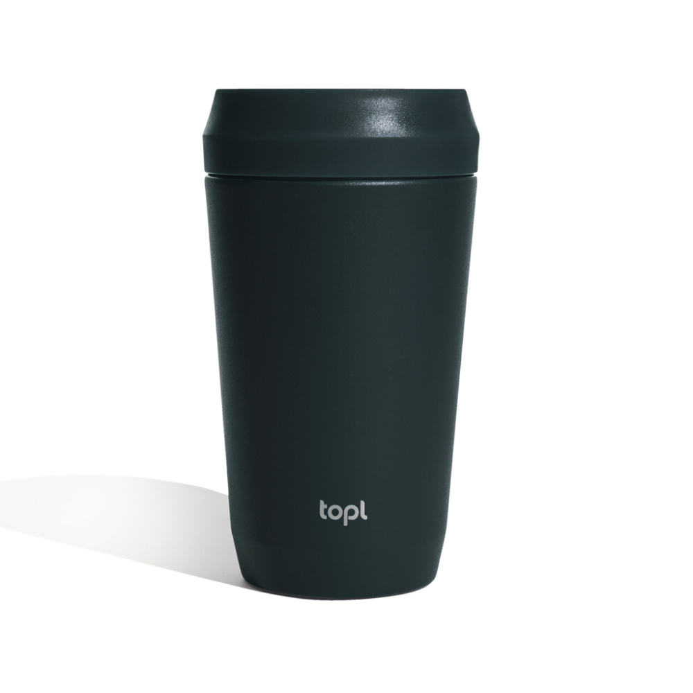 Logotrade liikelahjat kuva: Topl Recycled Steel To Go Tumbler Patented 360 Lid 354ml