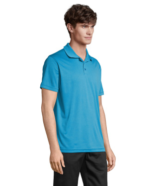 Logo trade mainostuote kuva: PITCHER UNISEX POLO