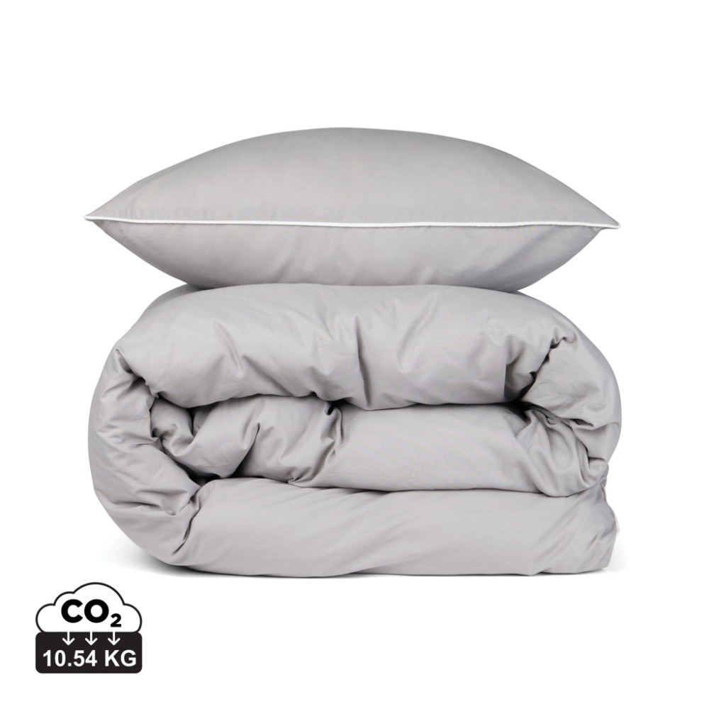 Logotrade liikelahja mainoslahja kuva: VINGA Marston OCS -pussilakanasetti luomupuuvillaa, 4 osaa