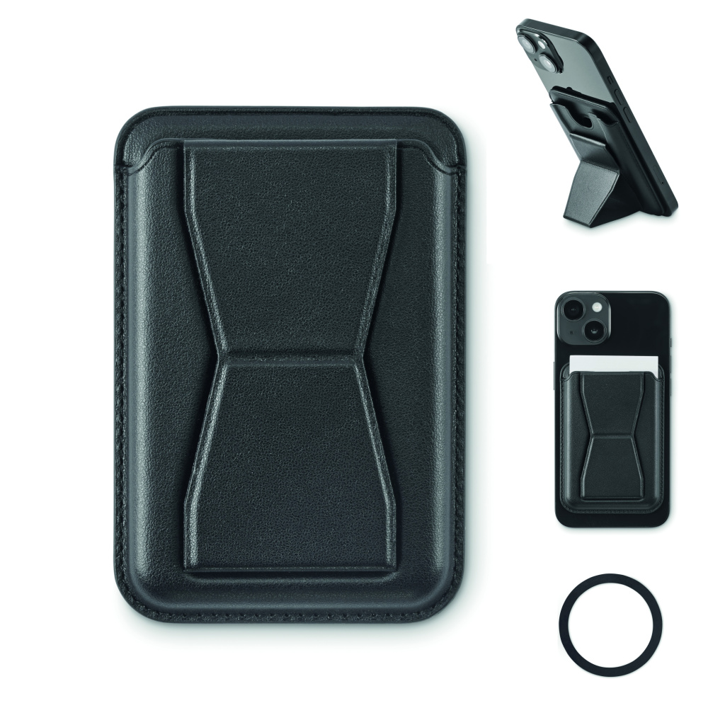 Logo trade mainoslahjat ja liikelahjat kuva: Magneettinen PU-korttikotelo