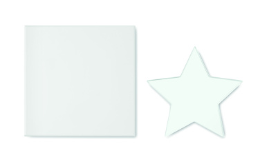 Logo trade mainoslahja ja liikelahja tuotekuva: Lasinen tähtipalkinto