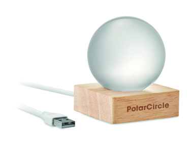 Logo trade liikelahjat tuotekuva: LED lasipallo