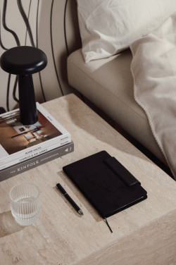 Logo trade mainoslahja ja liikelahja tuotekuva: VINGA Marlow GRS -muistikirja