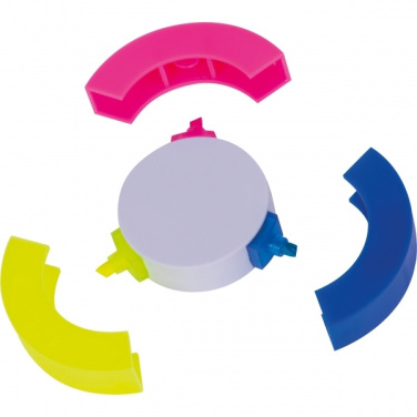 Logo trade mainostuote kuva: 3-in-1 korostuskynä ANDORRA